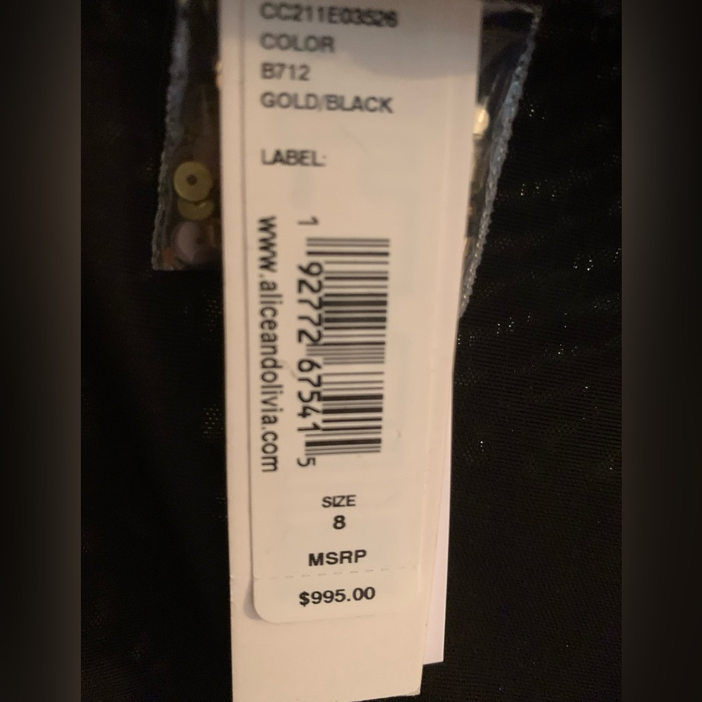 Alice + Olivia Fifi Embellished Sequin Fringe Dress - Picture 14 of 15